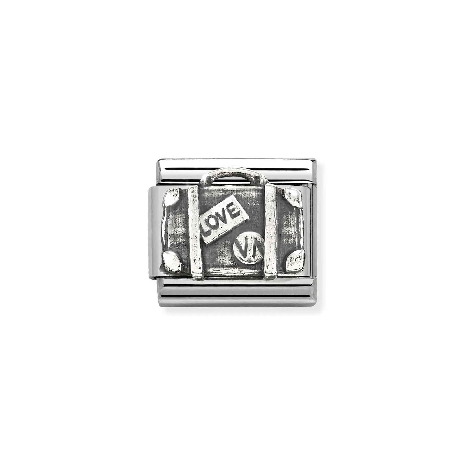 Nomination 330101/62 Classic Suitcase Oxidised Charm Jewellery