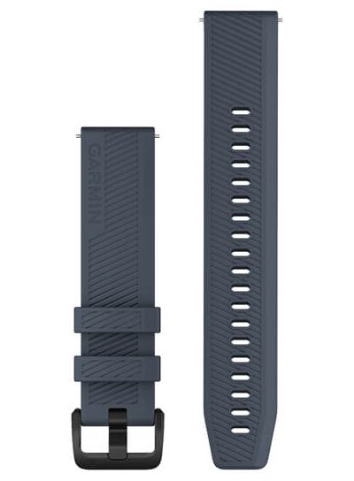 Garmin 010-13076-01 Quick Release Strap (20mm) Granite Blue Watch