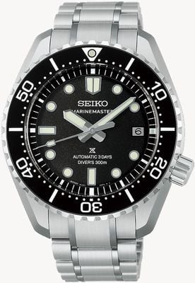 Seiko Prospex ‘Marinemaster’ 1968 Heritage Reinterpretation in Satin Black Watch HBF001J1