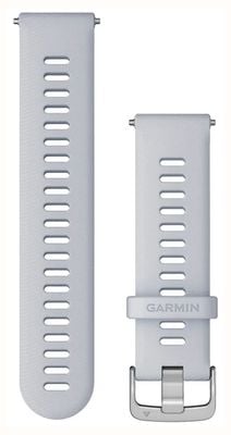 Garmin Quick Release Strap (22mm) Whitestone Silicone, Silver Hardware 010-11251-3B