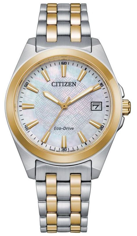 Citizen EO1224-54D Women's | Eco-Drive | Mother-of-Pearl Watch