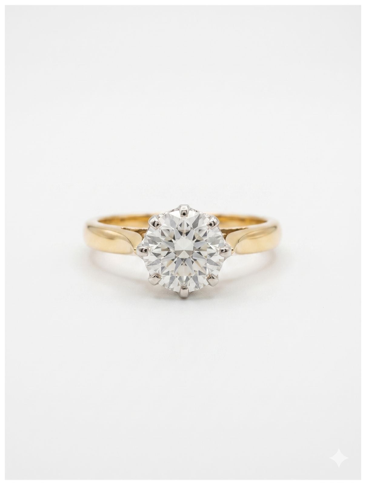 James Moore & Co J85645 Pre Owned 0.90ct Diamond Solitare Jewellery
