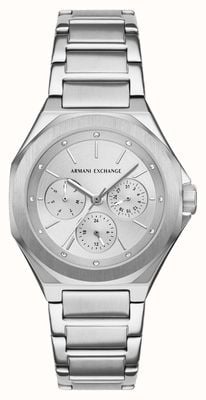Armani Exchange Quartz Multifunction (36mm) Silver Dial / Stainless Steel Bracelet AX4622