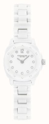 Coach KITT 21mm white ceramic ladies watch 14504662