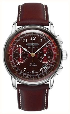 Zeppelin LZ 129 Hindenburg Moonphase (40mm) Silver Dial