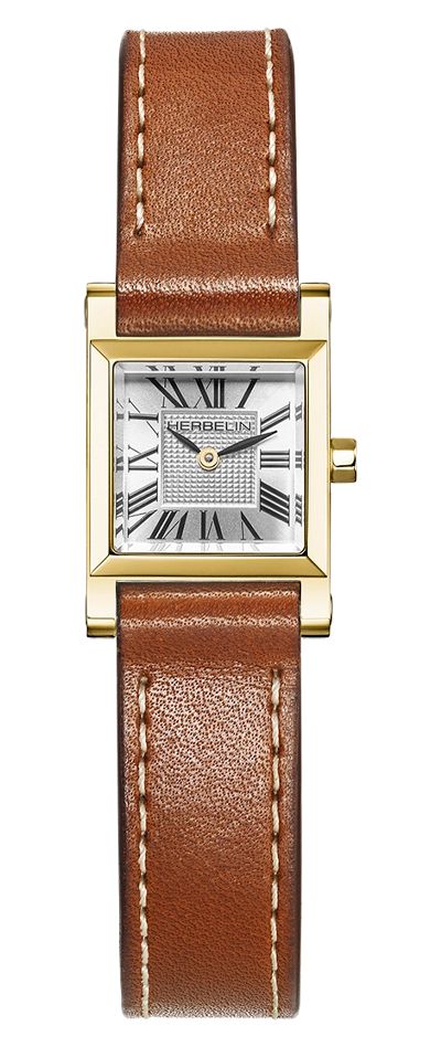 Herbelin A17144P01C02 AntarÃ¨s Square Quartz (19.4mm) Silver Watch