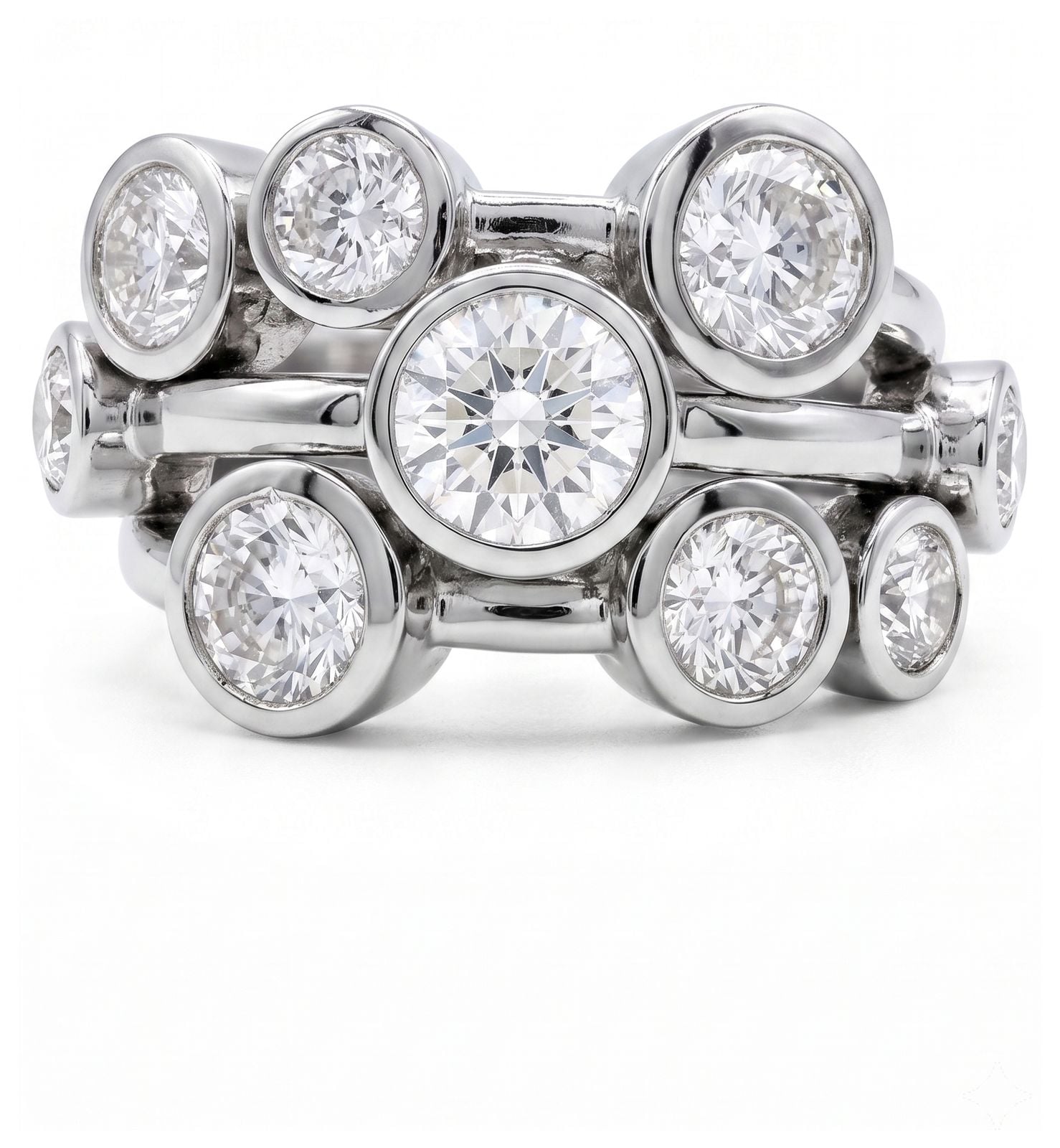 James Moore & Co J32315 3.11ct Natural Round Brilliant Jewellery