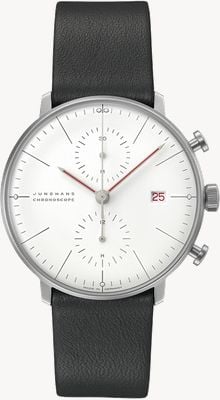 Junghans Max Bill Bauhaus Chronoscope Special Edition Watch 27/4303.02
