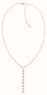Calvin Klein Geometric Pendant Necklace - Silver 35000839