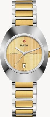 RADO DiaStar Original Automatic (30mm) Gold Brushed Dial / Two-Tone Stainless Steel Bracelet R12170253