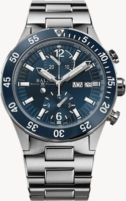 Ball Watch Company Roadmaster Rescue Chronograph | 41mm | Limited Edition | Blue Dial | Stainless Steel Bracelet DC3030C-S1-BE