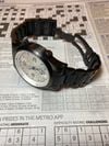 Customer picture of Elliot Brown Men's 22mm Brushed Black Pvd Bracelet Strap Only STR-B09