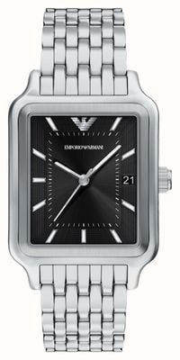 Emporio Armani Diego (47mm) Black Dial / Stainless Steel Bracelet AR11755