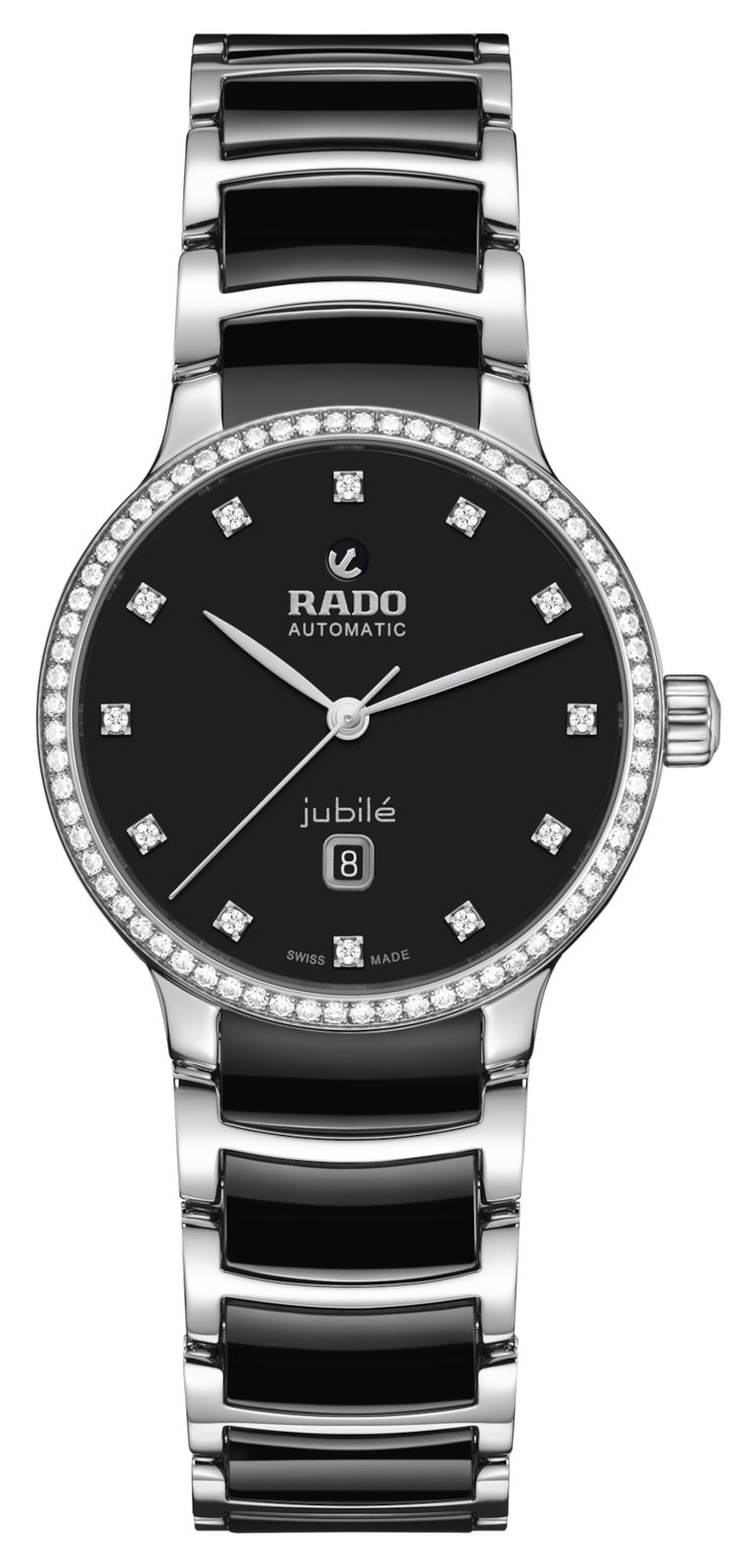 RADO R30228702 Centrix Automatic Diamonds (30.5mm) Black Watch