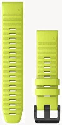 Garmin QuickFit 22 Watch Strap Only, Amp Yellow Silicone 010-12863-04