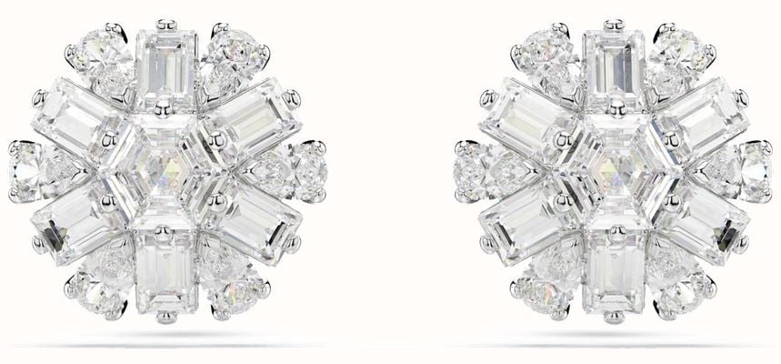 Swarovski IDYLLIA:PE Ladies EAR STUDS WHITE/RHS 5701593