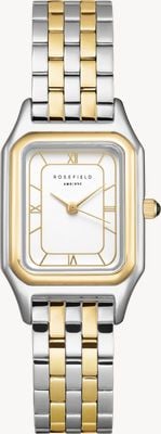 Rosefield Ivy (21mm) Matte White Dial / Two-Tone Stainless Steel Bracelet OCWDSD-OC03