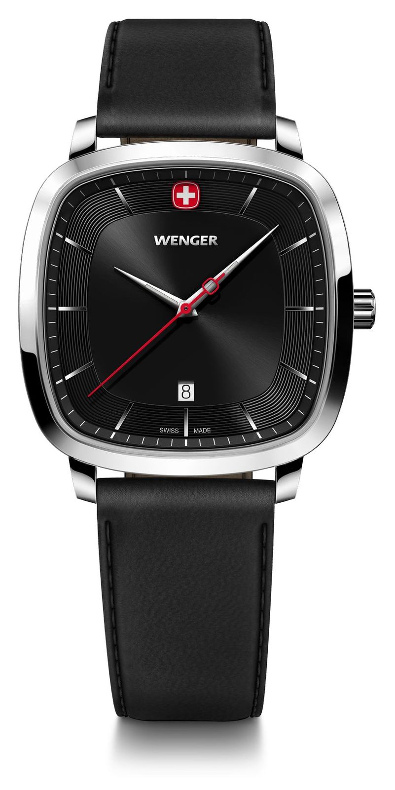 Wenger 01.1921.105 Vintage Classic Quartz (37mm) Black Watch