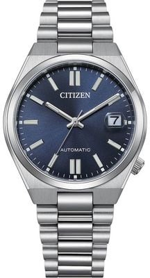 Citizen Tsuyosa Automatic (37mm) Sunray Navy Blue Dial / Stainless Steel Bracelet NJ0200-50M