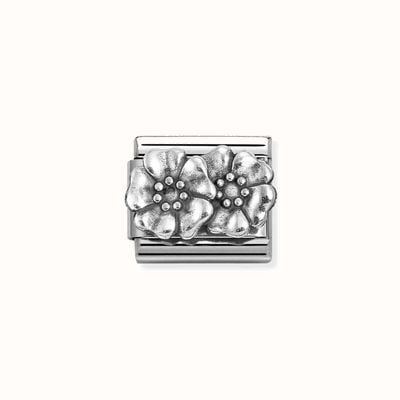 Nomination Composable Classic Stainless Steel Flowers Charm 330101/73