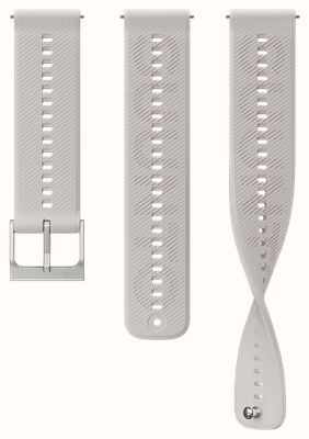 Suunto Athletic 6 Feather Grey Silicone Strap - 22mm (S+M) - STRAP ONLY SS051212000