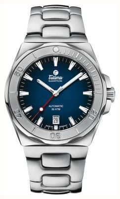 Tutima Glashütte M2 Seven Seas S Automatic (40mm) Blue Dégradé Dial / Stainless Steel Bracelet 6156-04