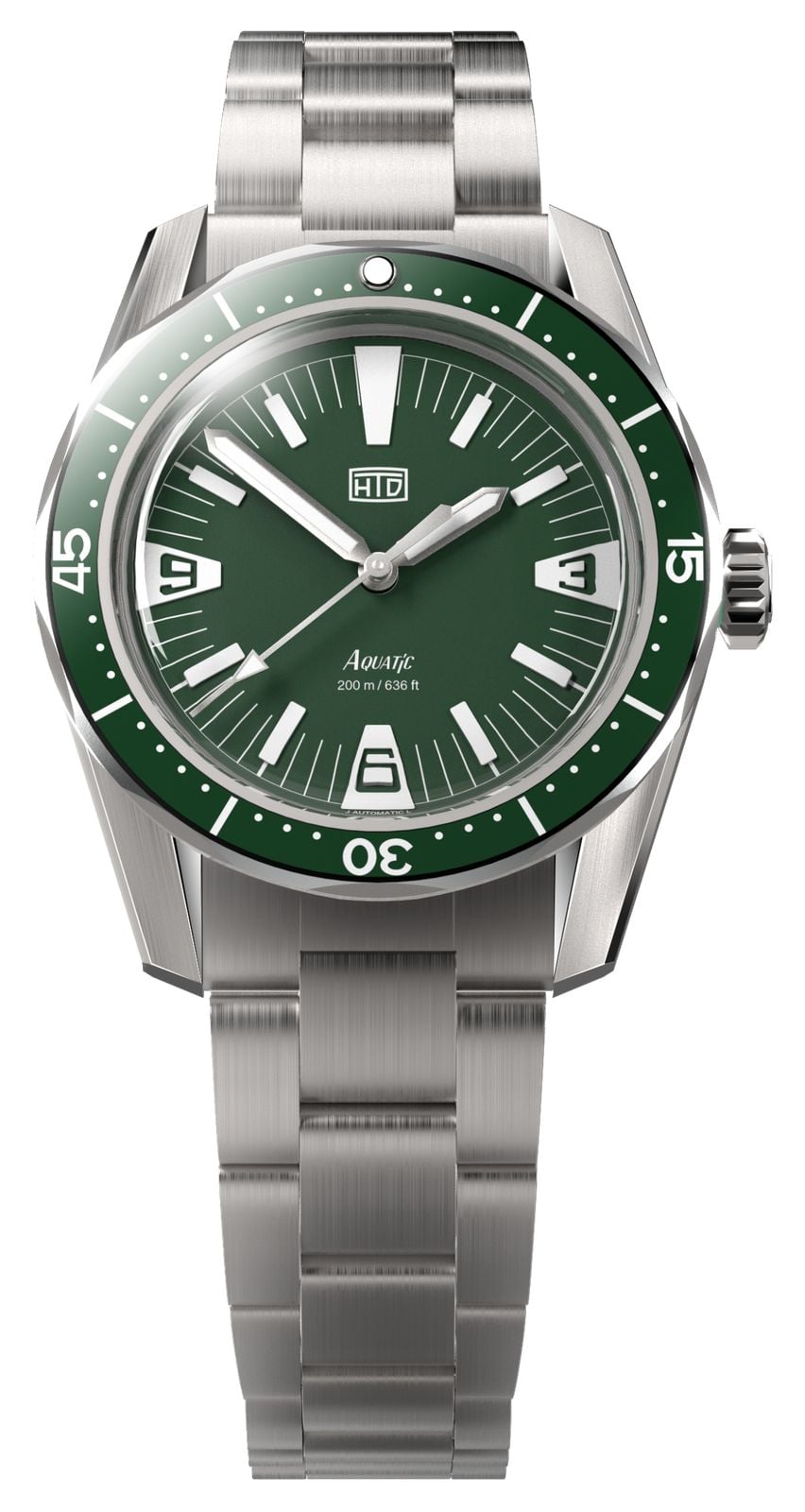 HTD AQUATIC-SPACEBOY-GREEN AquatÃ¬c SpaceBoy Automatic Watch