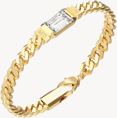 Guess Guess Jewellery Mens Supremo Tag Bracelet UMB06067YGL