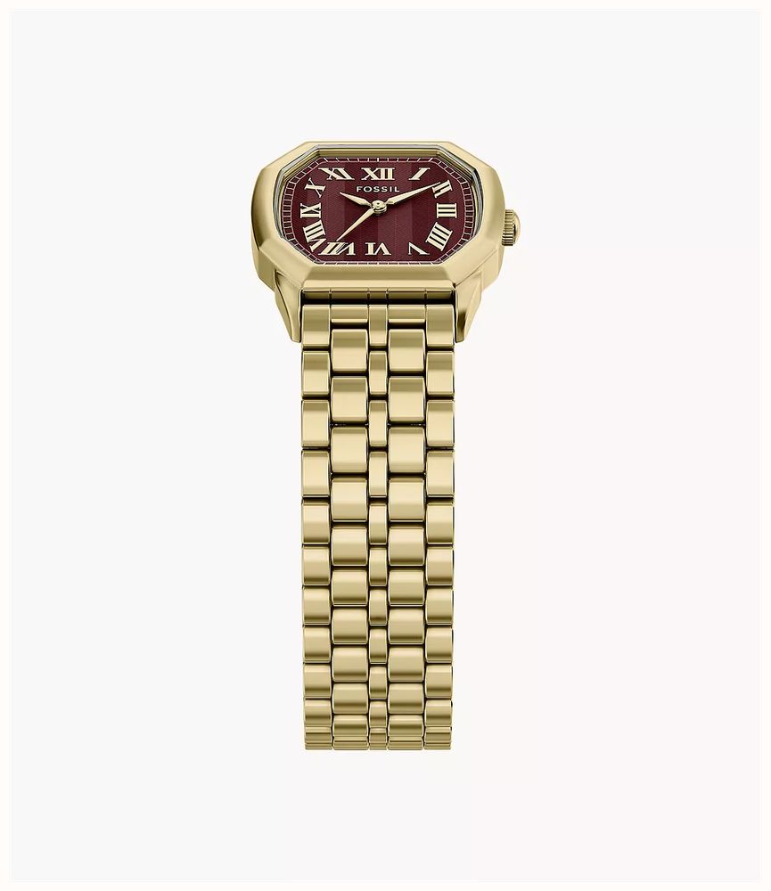 Fossil Harlow 27 mm Three-Hand Gold-Tone Stainless Steel ES5511 - alternate view 3