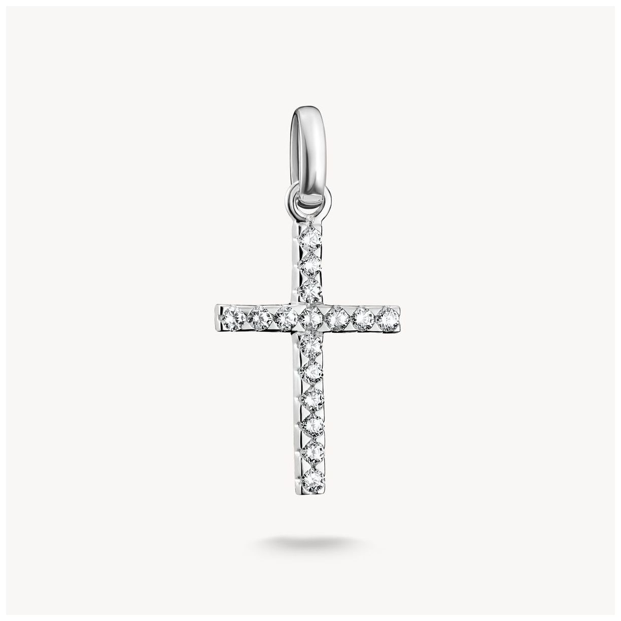 Thomas Sabo CC1203-051-14 Charm Pendant Cross With Stones Jewellery