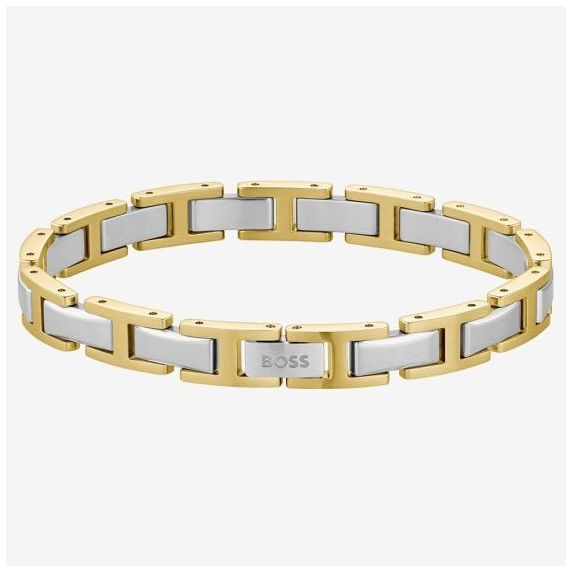 BOSS Jewellery 1580793 Nolan Two Tone Stainless Steel Linked