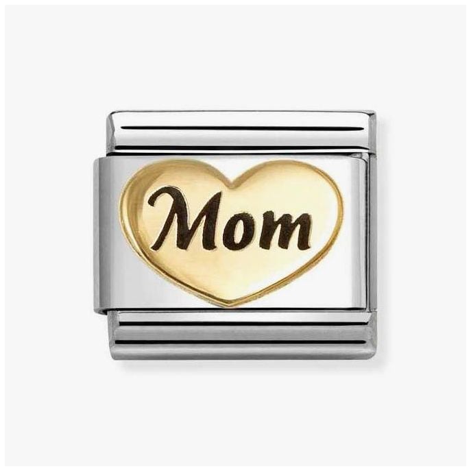 Nomination 030285/79 Stainless steel Link, Yellow gold Heart Jewellery