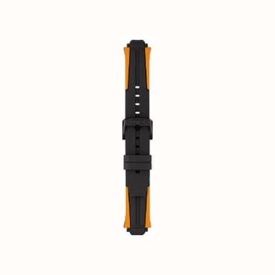 Tissot Black And Orange Sports Silicone 22mm Silicone STRAP ONLY T603042127