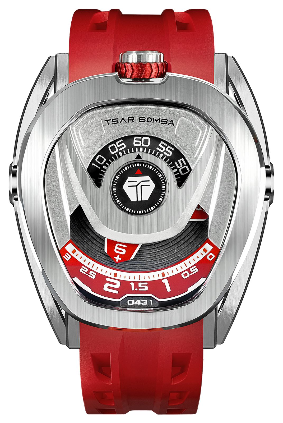 TSAR BOMBA TB8213A-04 Reactor Series Automatic (44mm) Silver Watch