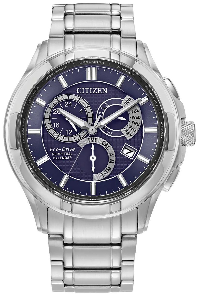 Citizen BL8160-58L Eco-Drive Classic 8700 (42mm) Blue Dial Watch