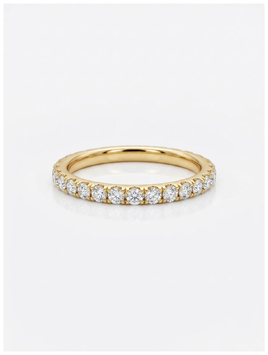 GEMEX HET100161 0.33ct Round Brilliant Natural Diamond 9ct Jewellery