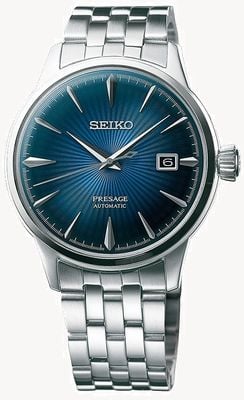 Seiko Presage Automatic Stainless Steel Bracelet Blue Dial SRPB41J1