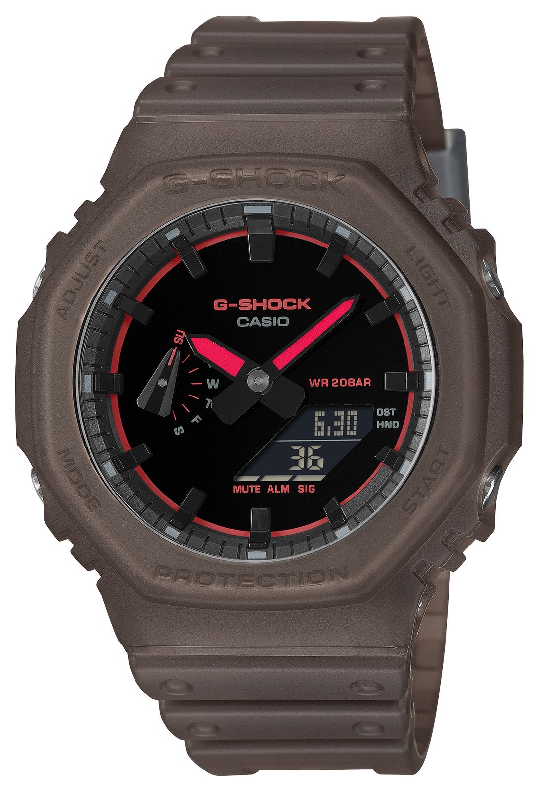 Casio GA-2100K-5AER G-SHOCK GA-2100 Series Dual-Display (45. Watch