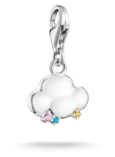 Thomas Sabo 2258-M02-7 Rain Cloud Charm With Multicolored Jewellery