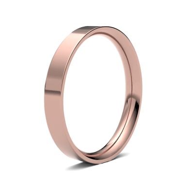 James Moore Wedding Ring  | 3mm | Medium | Size Flat Court | AG_3LME-9R AG_3LME-9R