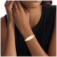 Calvin Klein Moderne Quartz (15mm) Silver Sunray Dial / Gold PVD Bangle Bracelet 25100184 - alternate view 4