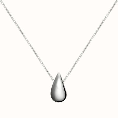Radley Jewellery Silver Plated Teardrop Charm Pendant Necklace RYJ2505S