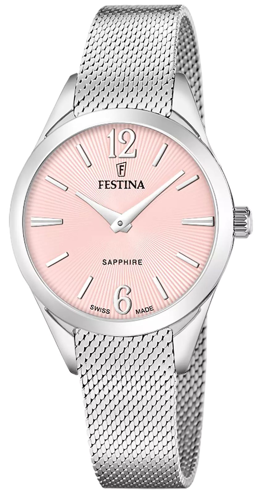 Festina F20076/2 Swiss Made Grace Quartz (32mm) Pink Sunray Watch