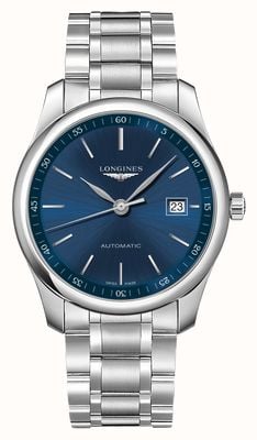 LONGINES Master Collection Automatic (40mm) Blue Sunray Dial / Stainless Steel Bracelet L27934926