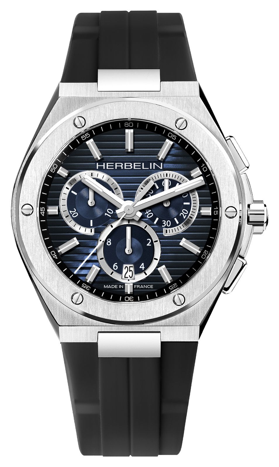 Herbelin 37645A15CA Cap Camarat Chrono | Blue Dial | Black Watch