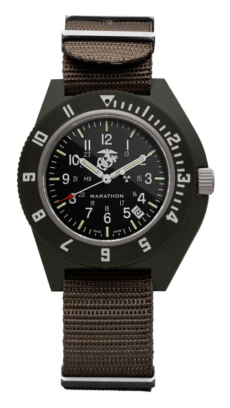 Marathon WW194013SG-0202 Official USMC NAV-D Sage Green Watch