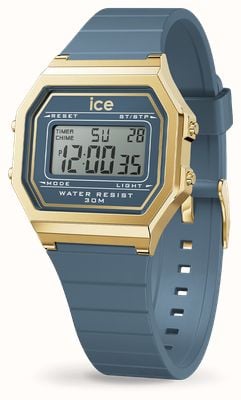 Ice-Watch ICE Digit Retro Midnight Blue (32mm) Blue Digital Dial / Blue Silicone Strap 022067