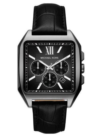 Michael Kors MK9299 Hayes Square dial with chronograph Black Watch