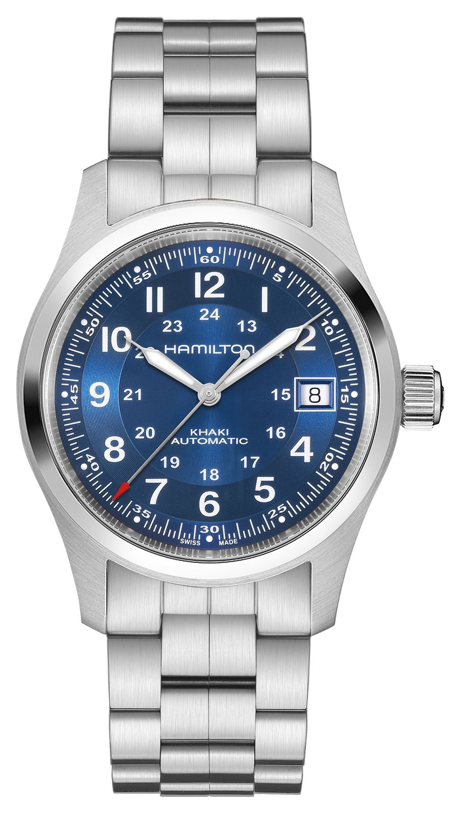 Hamilton H70455140 Khaki Field Automatic (38mm) Navy Blue Watch