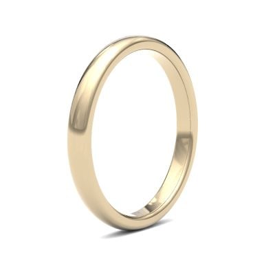 James Moore Wedding Ring  | 2.5mm | Heavy | Size Premium Court | AG_2.5LHP-9Y AG_2.5LHP-9Y